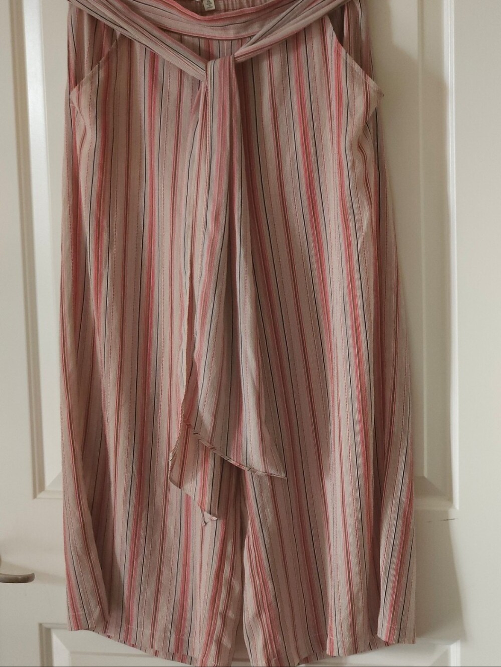 Max Studio Striped Wide-Leg Pants XL